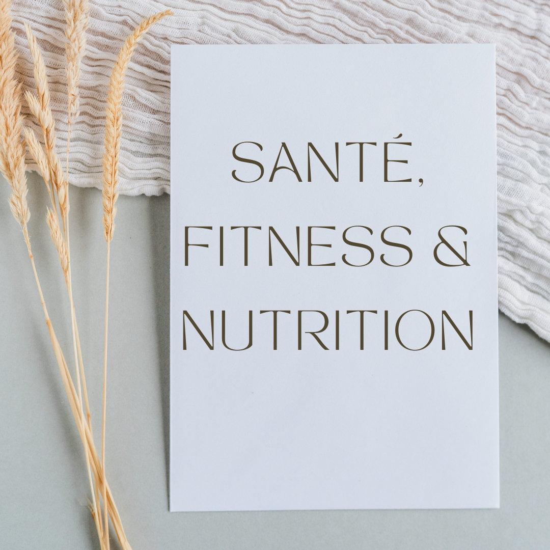 Santé, Fitness & Nutrition