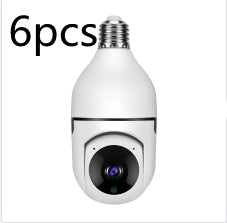 WiFi CAMERA 1080P Bulb 4X Zoom Camera E27 Home 5GWiFi Alarm Monitor - ALLURA MARKET LIMITED