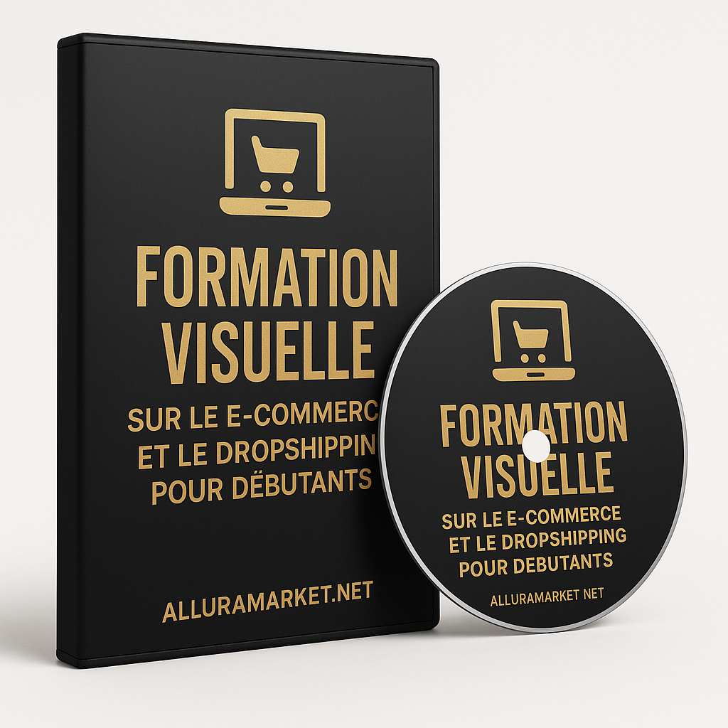 formation visuelle sur le e-commerce et le dropshipping pour débutants