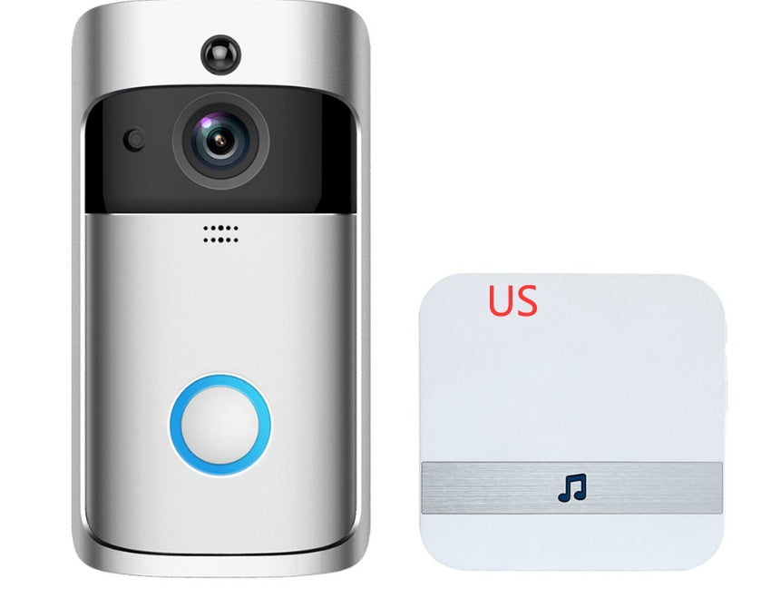 Video Doorbell Smart Wireless WiFi Security Door Bell - ALLURA MARKET LIMITED
