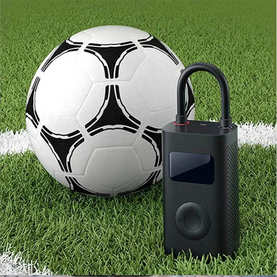 Car Air Pump Household Mini Portable Pump Maroon Asteria