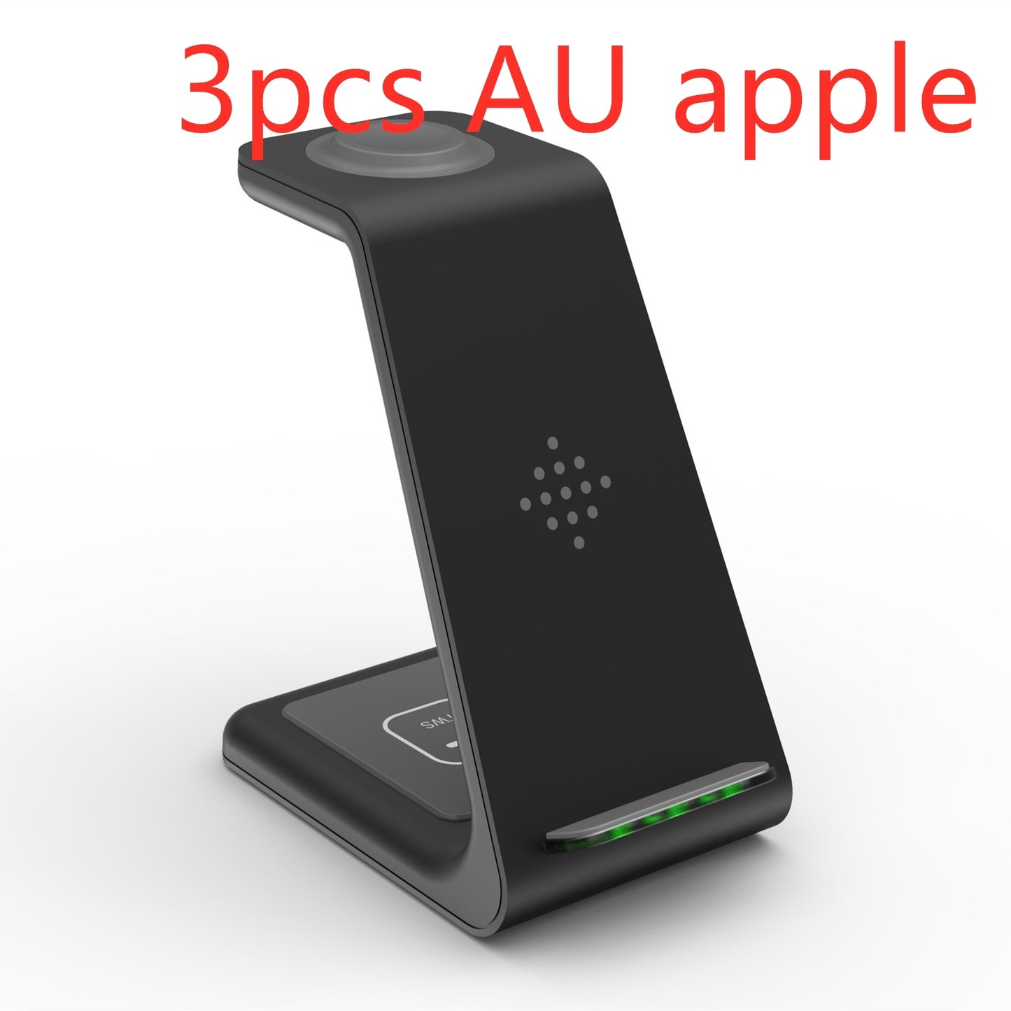 3 In 1 Fast Charging Station Wireless Charger Stand Wireless Quick Charge Dock For Phone Holder - ALLURA MARKET LIMITED