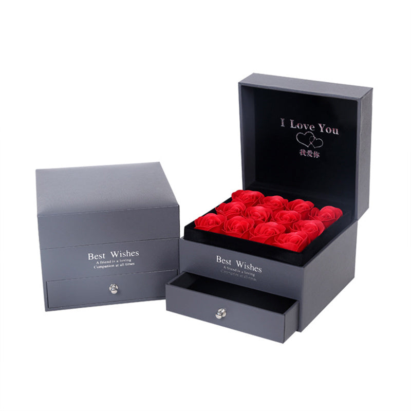 Coffret Cadeau Collier Rose, Cadeau Parfait Pour La Saint-Valentin - ALLURA MARKET LIMITED