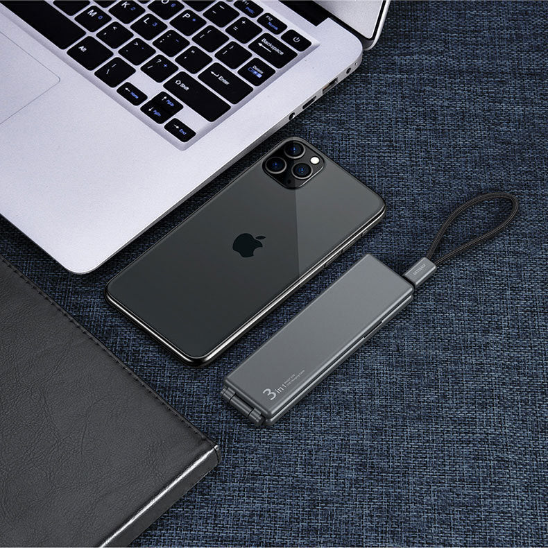 Portable Multifunctional One For Three Chargers - ALLURA MARKET LIMITED