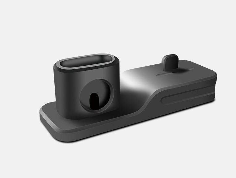 Compatible with Apple, 3-in-1 mobile phone charging base for  iwatch charging stand airpods charging stand - ALLURA MARKET LIMITED
