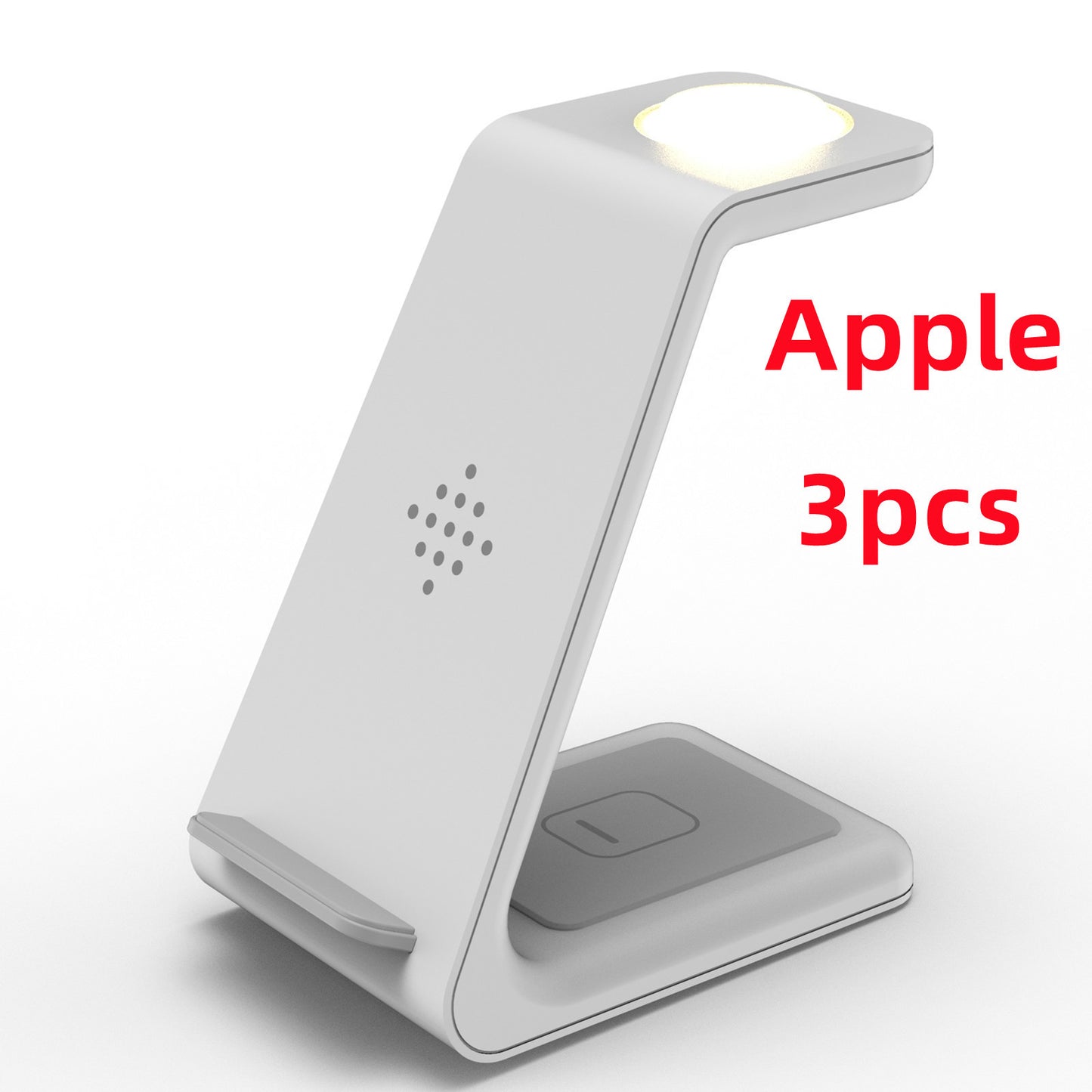 3 In 1 Fast Charging Station Wireless Charger Stand Wireless Quick Charge Dock For Phone Holder - ALLURA MARKET LIMITED