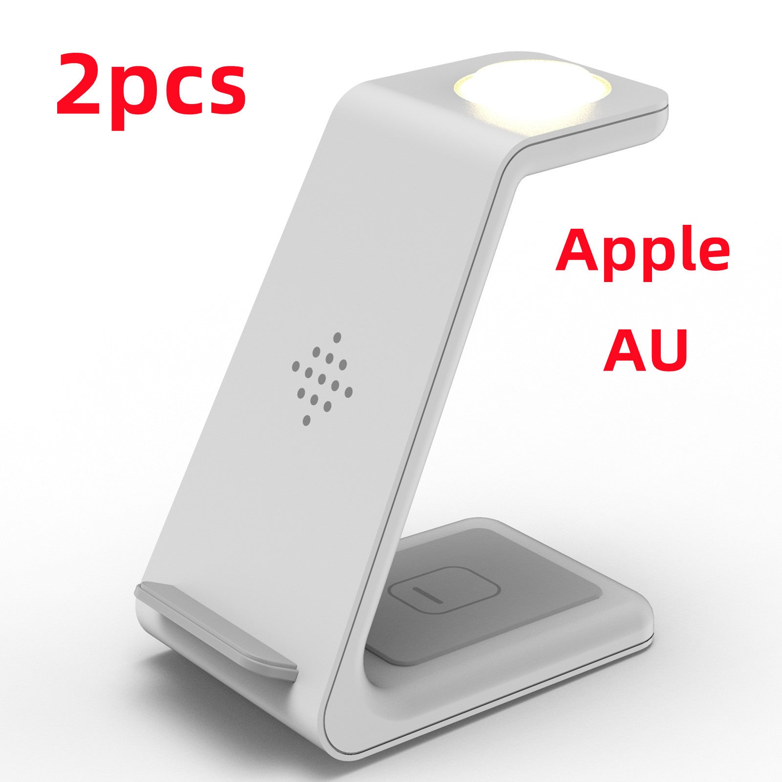 3 In 1 Fast Charging Station Wireless Charger Stand Wireless Quick Charge Dock For Phone Holder - ALLURA MARKET LIMITED