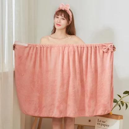 4PCS/SET Microfiber Woman Shower Bath Towel Hair Towel Face Towel Set for Adults Bath and Sauna Towels Bathroom Quick Drying