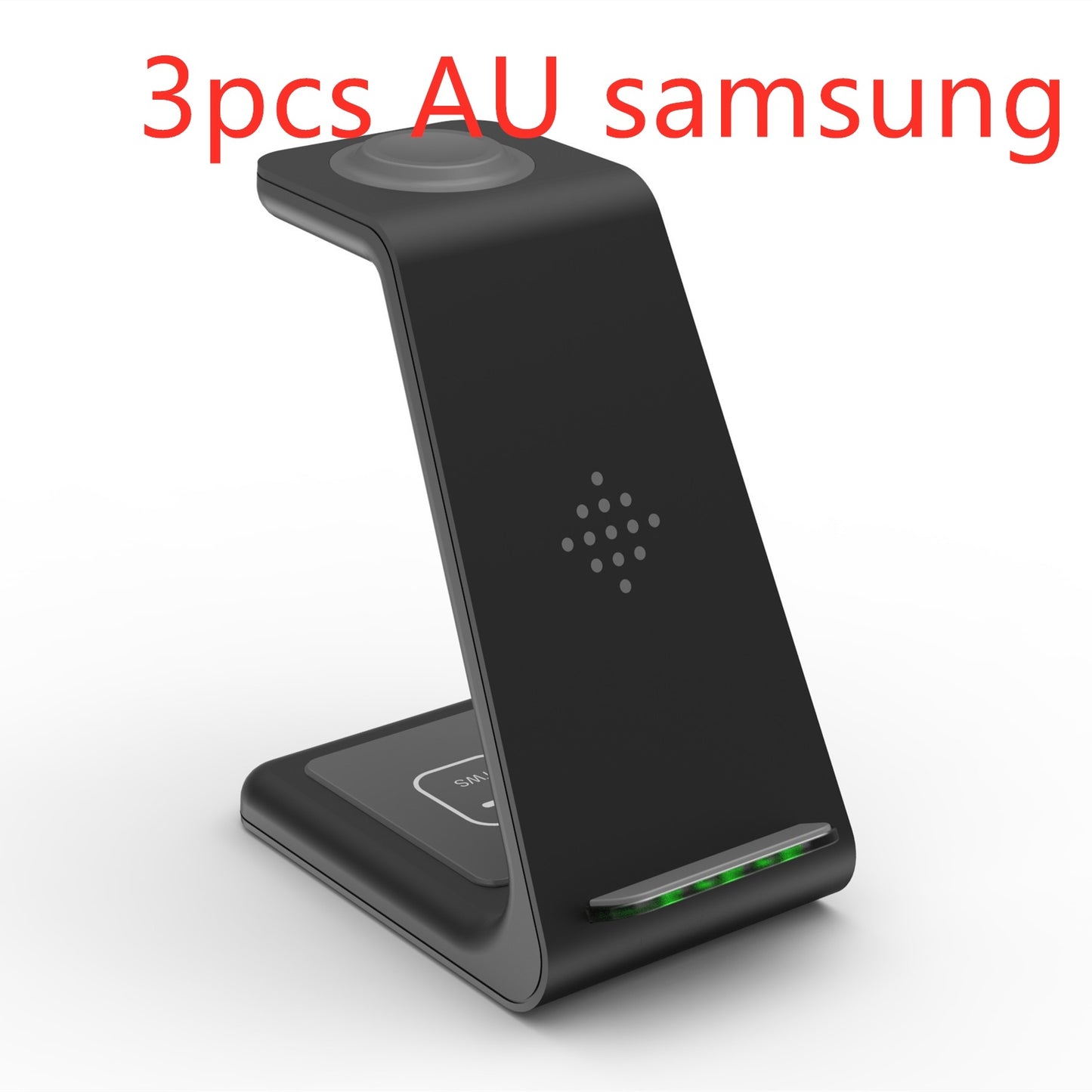 3 In 1 Fast Charging Station Wireless Charger Stand Wireless Quick Charge Dock For Phone Holder - ALLURA MARKET LIMITED