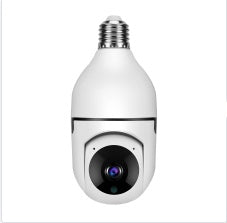 WiFi CAMERA 1080P Bulb 4X Zoom Camera E27 Home 5GWiFi Alarm Monitor - ALLURA MARKET LIMITED