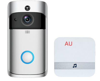 Video Doorbell Smart Wireless WiFi Security Door Bell - ALLURA MARKET LIMITED