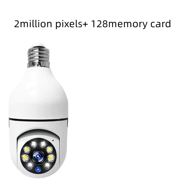 WiFi CAMERA 1080P Bulb 4X Zoom Camera E27 Home 5GWiFi Alarm Monitor - ALLURA MARKET LIMITED