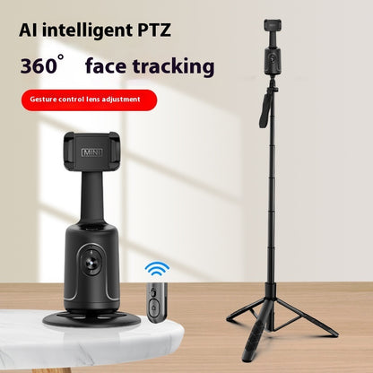 360 Auto Face Tracking Gimbal AI Smart Gimbal Face Tracking Auto Phone Holder For Smartphone Video Vlog Live Stabilizer Tripod - ALLURA MARKET LIMITED