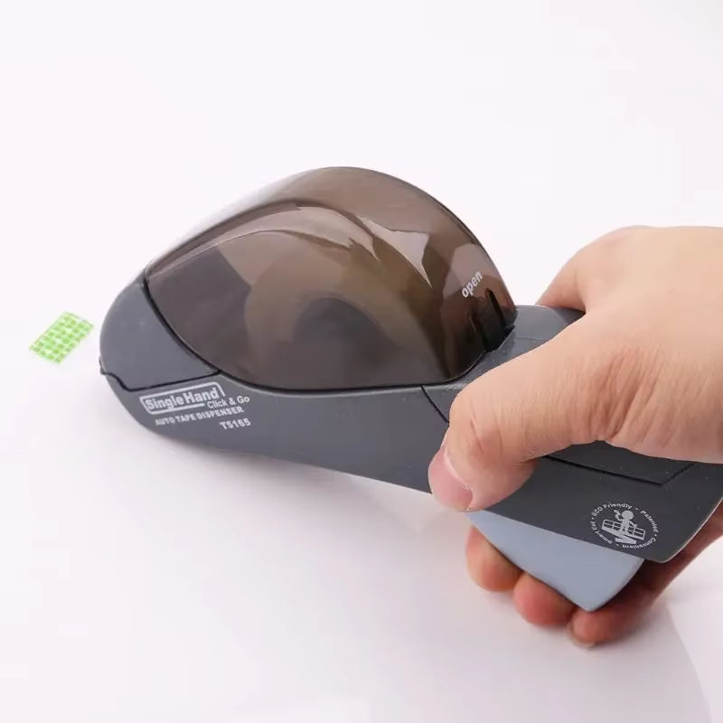 Automatic Tape Dispenser Hand-Held Press Cutter for Gift Wrapping Scrap Booking Book Cover