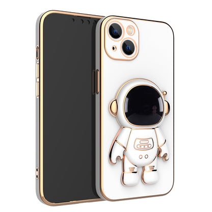 3D Astronaut Phone Case Anti-Drop Electroplating Bracket - ALLURA MARKET LIMITED