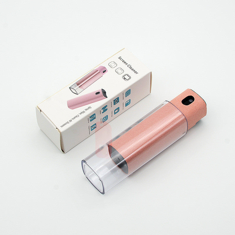 2 In 1 Phone Computer Screen Cleaner Kit For Screen Dust Removal Microfiber Cloth Set - ALLURA MARKET LIMITED