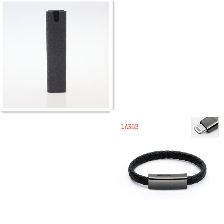 2 In 1 Phone Computer Screen Cleaner Kit For Screen Dust Removal Microfiber Cloth Set - ALLURA MARKET LIMITED