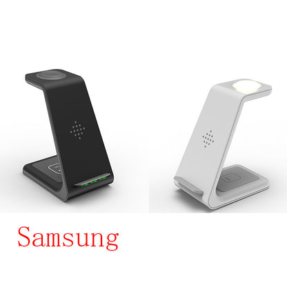 3 In 1 Fast Charging Station Wireless Charger Stand Wireless Quick Charge Dock For Phone Holder - ALLURA MARKET LIMITED