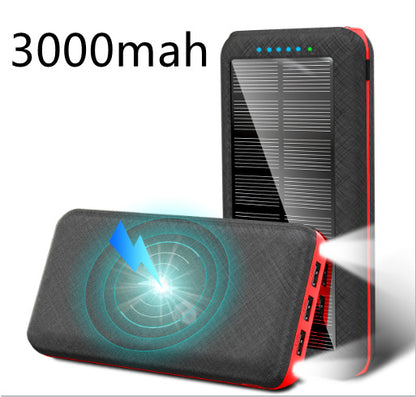 Compatible With Apple, Chargeur Solaire Sans Fil Qi  Pour Xiaomi, Samsung, Iphone, Portable, 3usb, Pour Voyage En Plein Air - ALLURA MARKET LIMITED