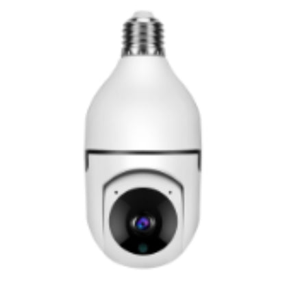 WiFi CAMERA 1080P Bulb 4X Zoom Camera E27 Home 5GWiFi Alarm Monitor - ALLURA MARKET LIMITED