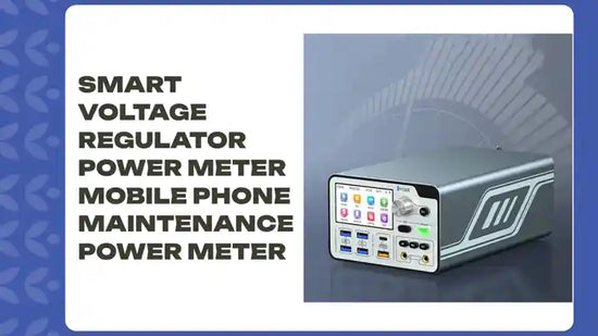 Smart Voltage Regulator Power Meter Mobile Phone Maintenance Power Meter by@Outfy