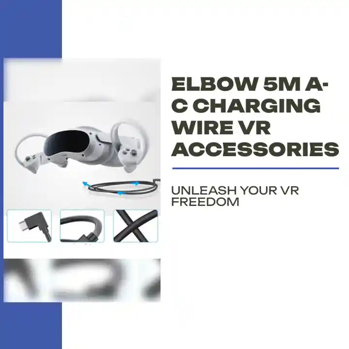 Elbow 5m A-C Charging Wire VR Accessories by@Outfy