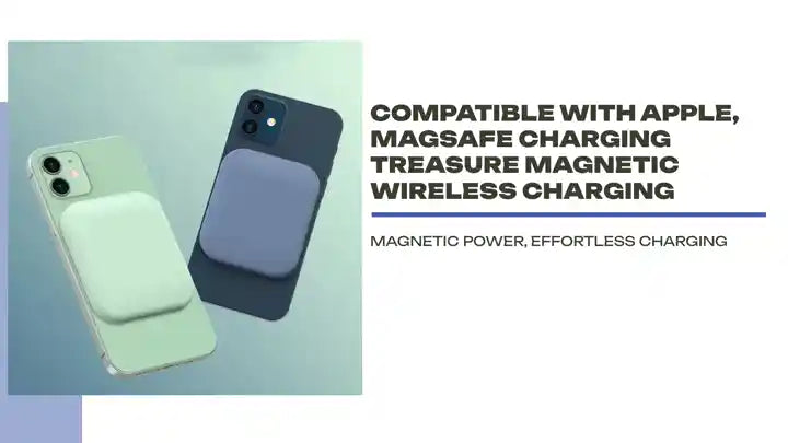 Compatible with Apple, Magsafe Charging Treasure Magnetic Wireless Charging by@Outfy