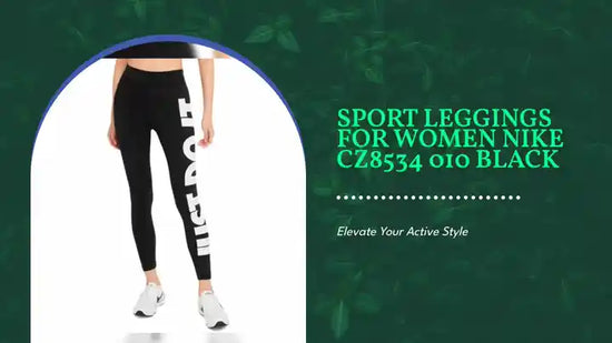 Sport leggings for Women Nike CZ8534 010 Black by@Outfy