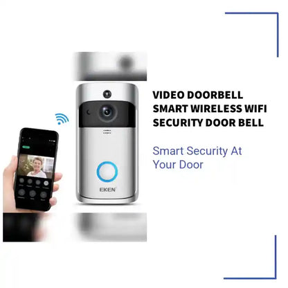 Video Doorbell Smart Wireless WiFi Security Door Bell by@Outfy