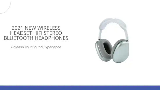 2021 New Wireless Headset HIFI Stereo Bluetooth Headphones by@Outfy