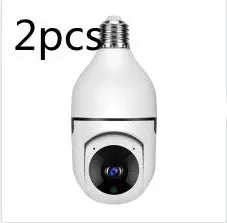 WiFi CAMERA 1080P bulb style security camera with 4X zoom and E27 base for home 5G WiFi monitoring alarm system
