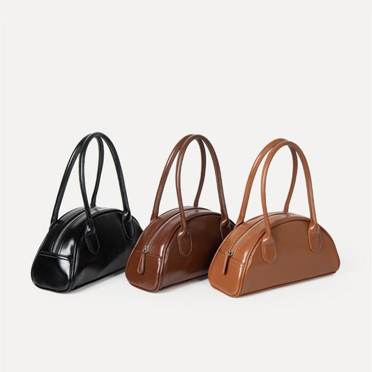 Women's New Retro Grand Handbag Semicircle - ALLURA MARKET LIMITED